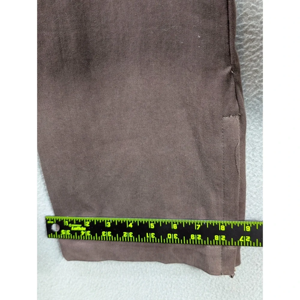 Mod-O-Doc Pants Casual Elegance Womens Sz 1 Ankle Zip Loungewear Zip Pockets NWT